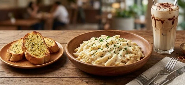 CHEESY PASTA COMBO combo offer